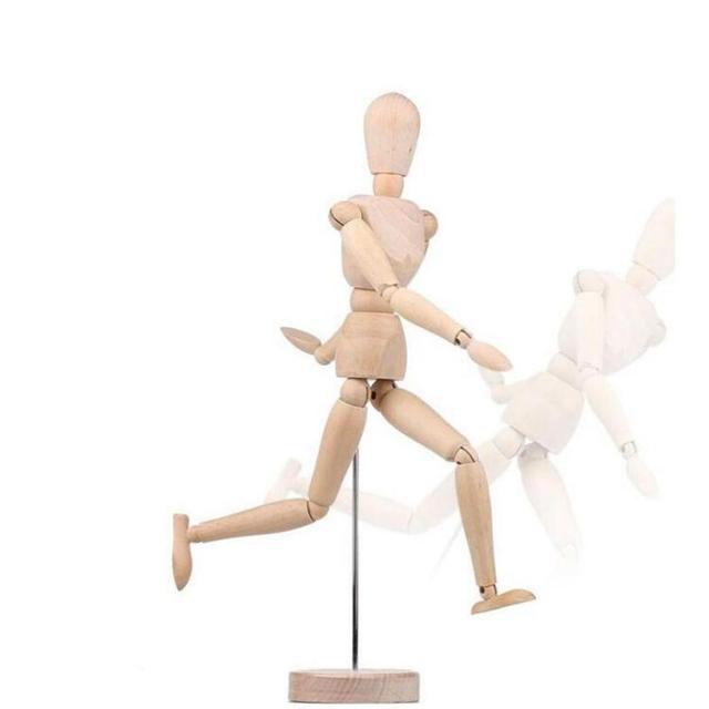 Wooden Doll Model Drawing, Wooden Model Human Mannequin